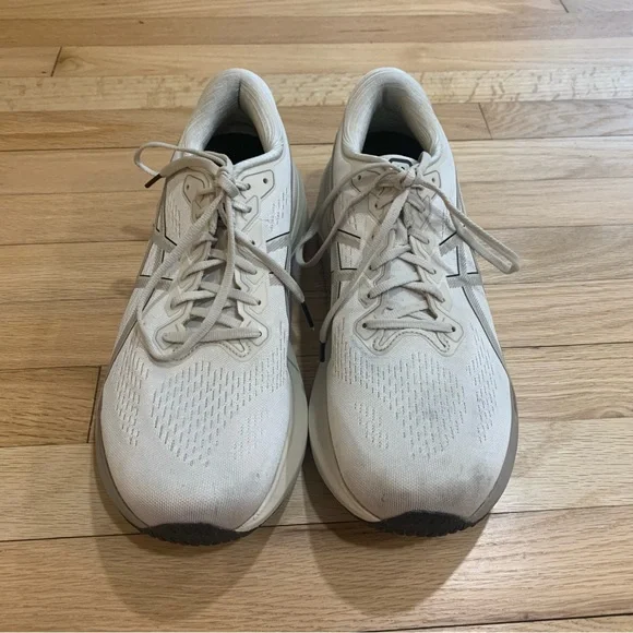 ASICS Men's Gel-Kayano 30 Running Shoes Oatmeal/Black Athletic Comfort Size 12 - Picture 3 of 9